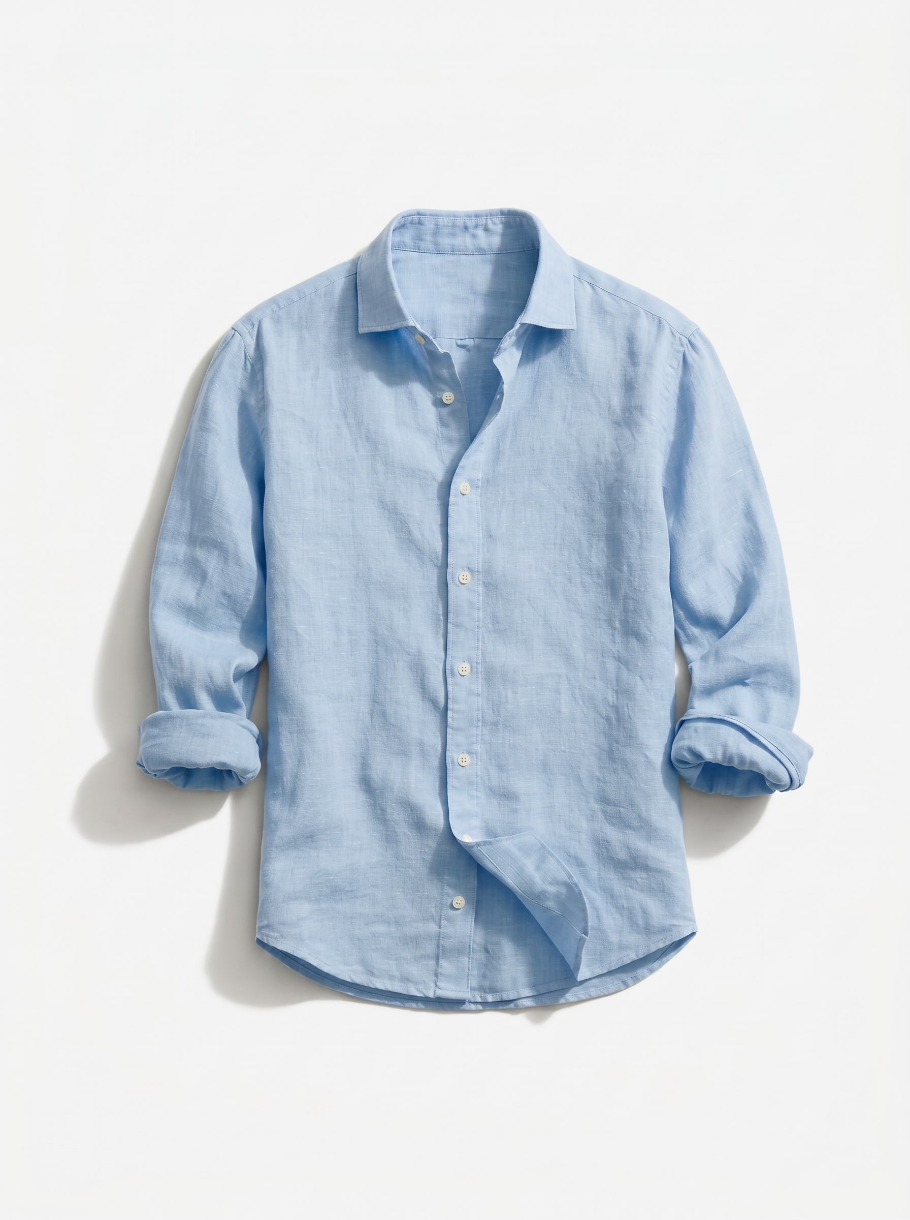 Light Blue Linen Shirt